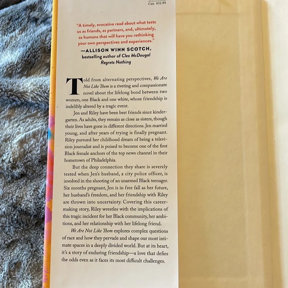Book- We Are Not Like Them by Christine Pride and Jo Piazza - Picture 4 of 4